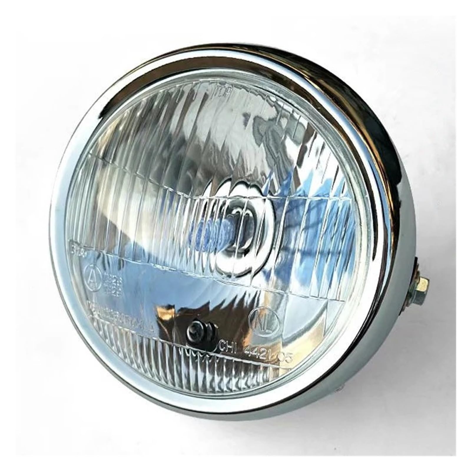 Pour Haojue Pour HJ125-8 Phare De Moto Universel Modifié Lampe Avant En Métal Phare Universel Moto