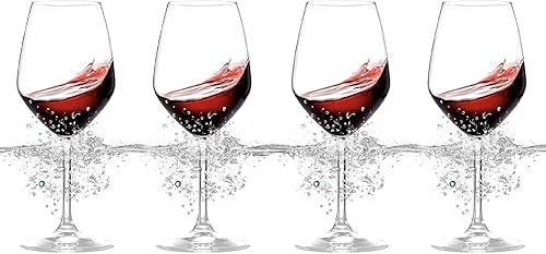 Copas de vino flotantes para la piscina, copas de vino irrompibles de 16 onzas, copas de vino de plástico para exteriores (4 unidades)