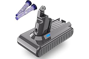 6.0Ah 21.6V Enhanced Replacement Battery for Dyson V6