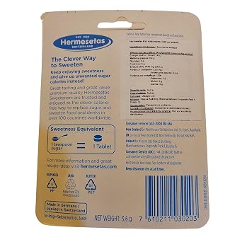 Hermesetas Mini Sweeteners (1200 per pack) - Pack of 2