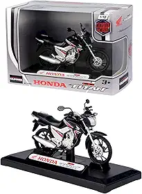 1/18 MOTO HONDA CG TITAN 160 2016 PRETA