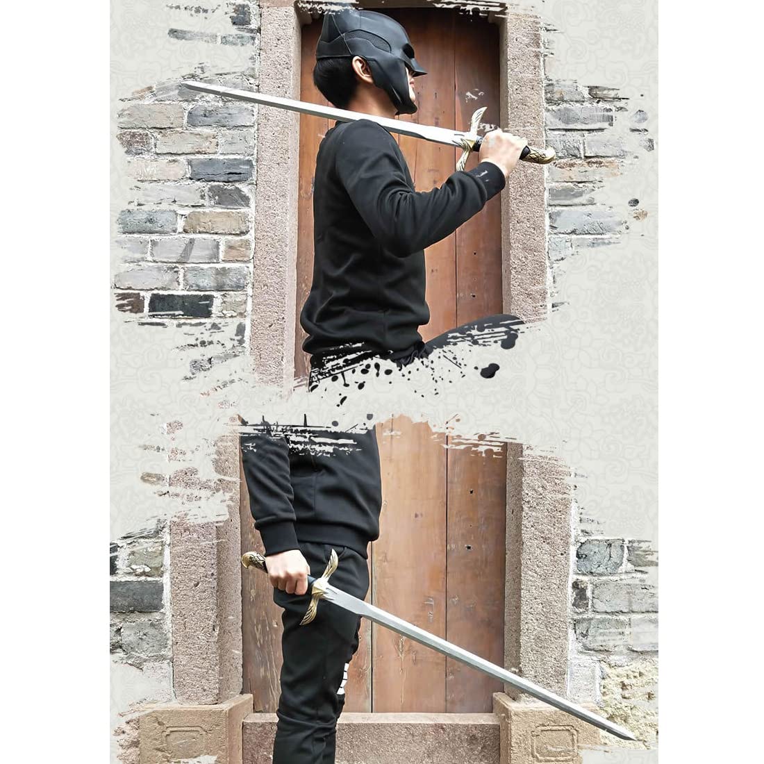 Amazon.co.jp: seikai_cos 西洋刀 西洋剣 樹脂製 全長88cm