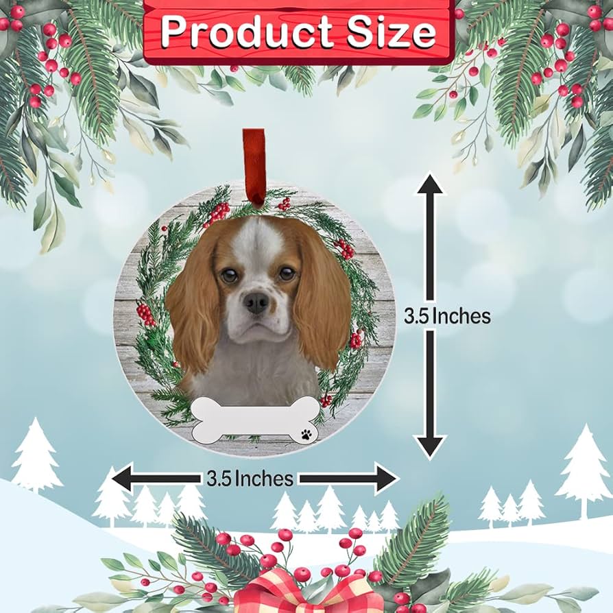 Amazon.co.jp: キャバリアキングチャールズオーナメント - E&S Pets
