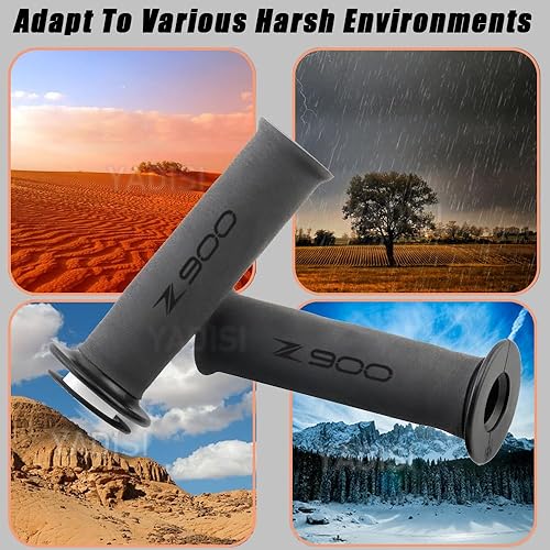 Miniatura 4 de Cubierta de agarre antideslizante para motocicleta termorretráctil para Kawasaki Z750 Z900 Z800 Z1000