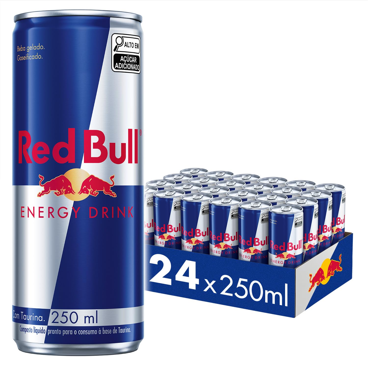 Red Bull Energy Drink Cans 250ml - Pack of 24