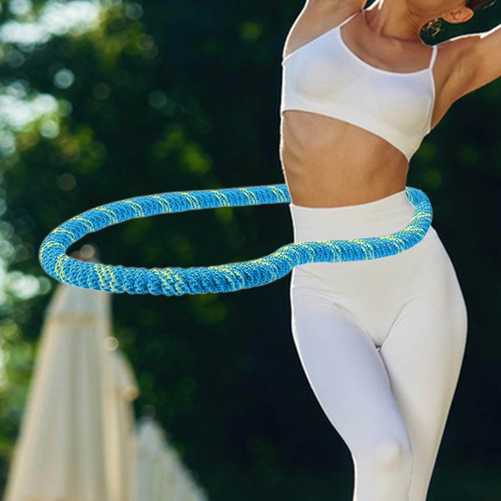Anello Fitness, Dispositivo di Allenamento da 1,4 kg, Pieghevole E Silenzioso, per Esercizi per La Vita, per Palestra Domestica,