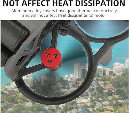 Miniatura 3 de YYFRIEND Accesorios para drones Cubierta de motor de aleación de aluminio Tapa de protección contra polvo para AVATA