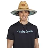 Men's Wide Brim Outdoor Lifeguard Straw Sun Hat
