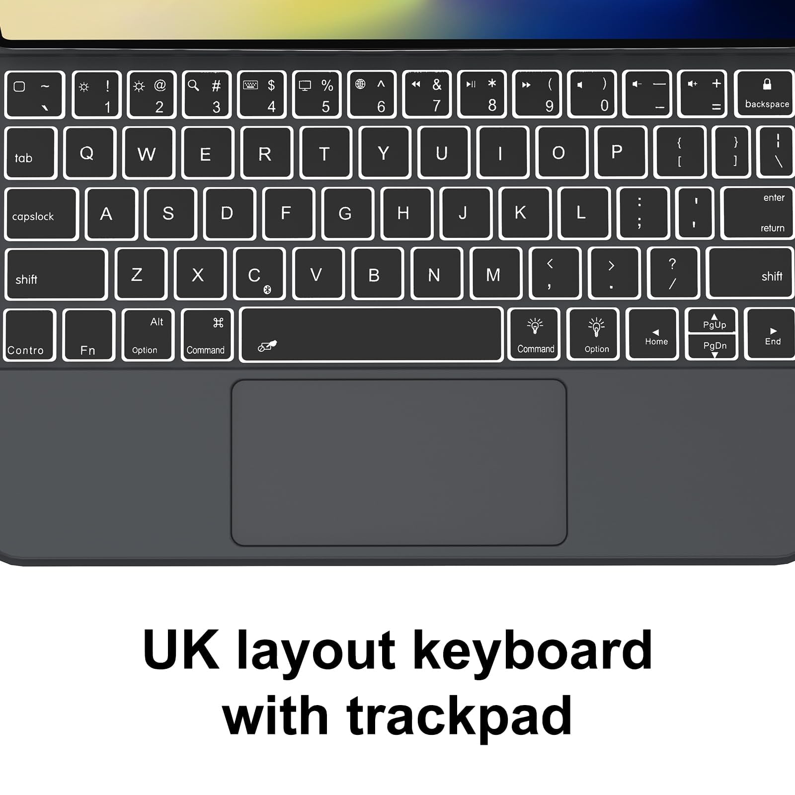 SENGBIRCH Magic Keyboard for iPad Air 11 inch (M2) 2024, iPad Air
