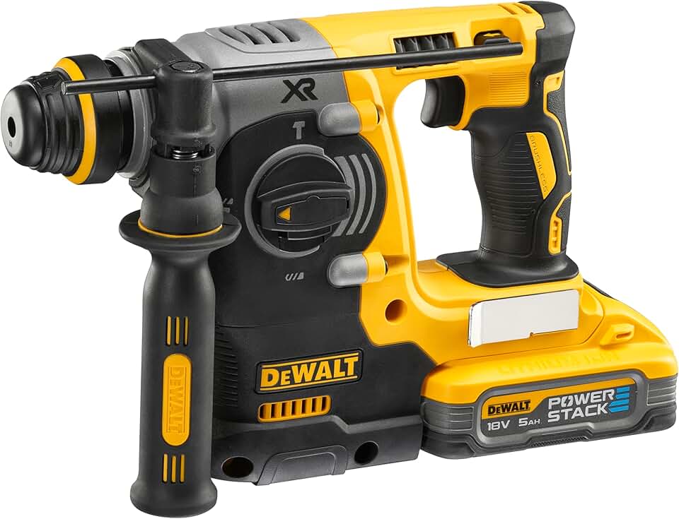 DCH273 18v XR Cordless Brushless SDS Plus Hammer Drill 2 x 5