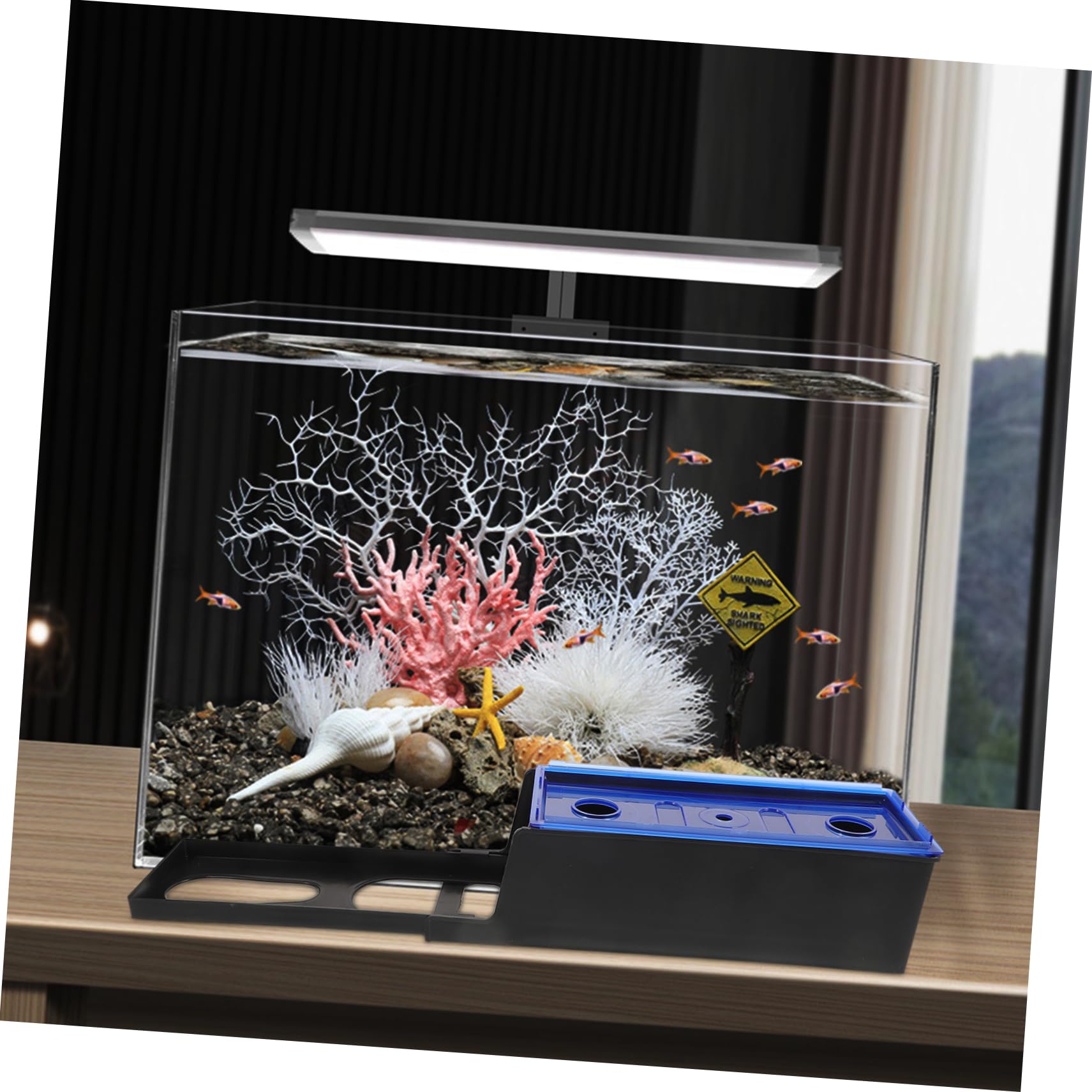 Kisangel Caja De 4 Uds Filtro para Pecera Filtros para Pecera Acuario Filtro Colgante De Filtración En Cubo Purificador De Agua Caja De Filtro De Agua para Acuario