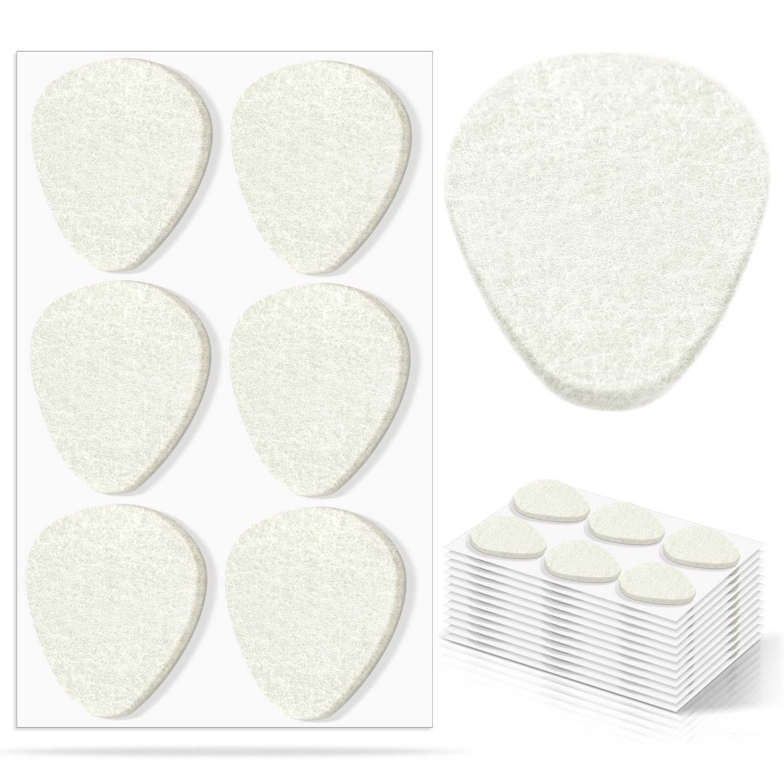 Cutecrop Paquete de 72 almohadillas metatarsianas para pies de 0.25 pulgadas de grosor, almohadillas adhesivas de fieltro suave para mujeres y hombres, soporte para el antepié y alivio del dolor