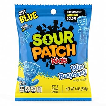 Blue Raspberry Sour Patch Kids - 3.6 oz