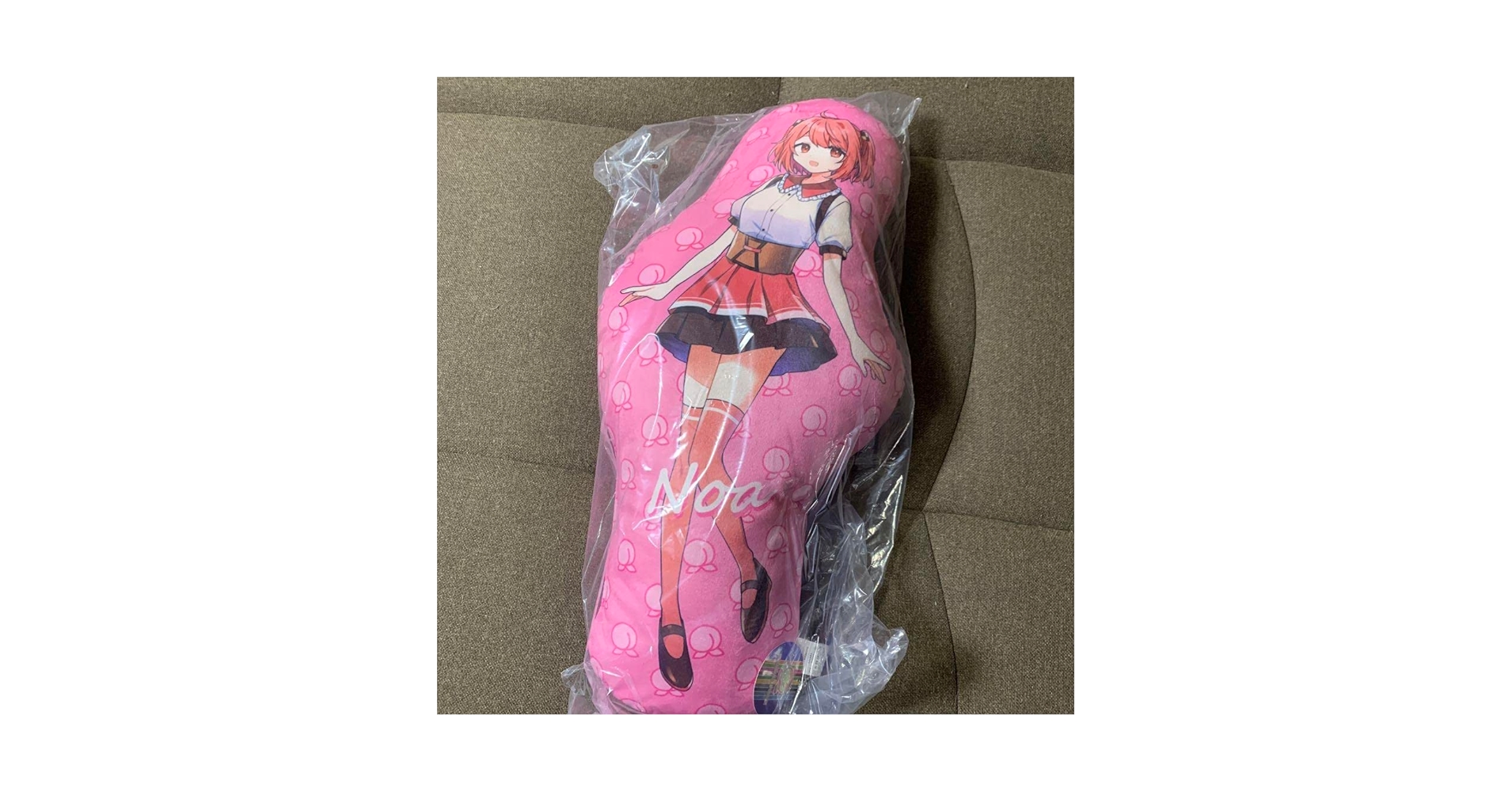 カラフルピーチ のあ 全身 ダイカット クッション しまむら 抱き枕 レア カラフルピーチ のあ しまむら ダイカットクッション 抱き枕