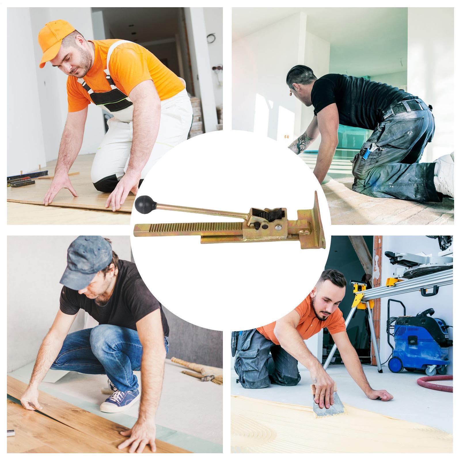 Martinetto da pavimento, martinetto professionale per pavimenti in legno duro e strumento di posizionamento, chiodatrice per raddrizzare, supporto regolabile per utensili manuali | per installazione