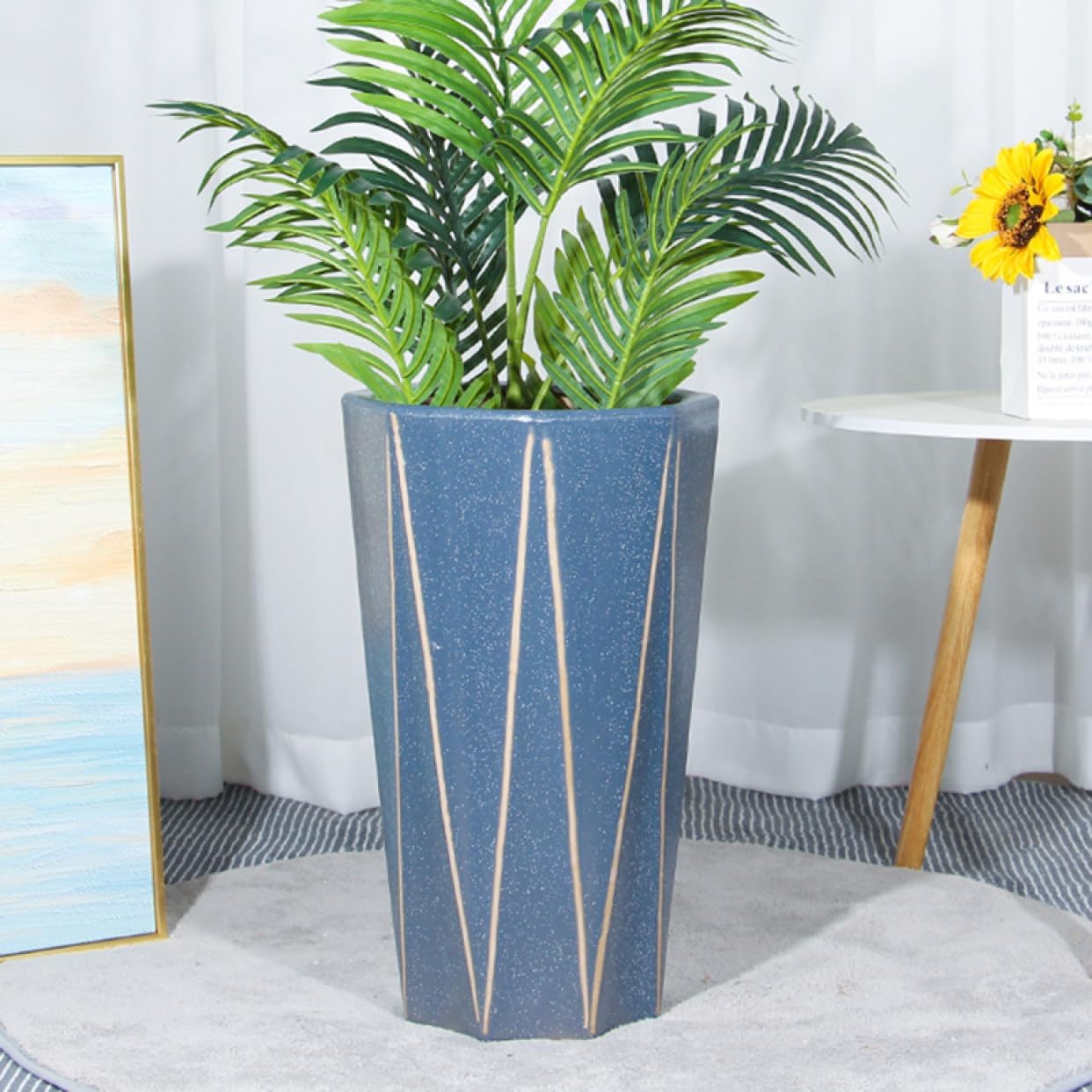 油彩画 T・ソン 「花瓶の可憐なブーケ」 F10号 額入り 油絵 真筆