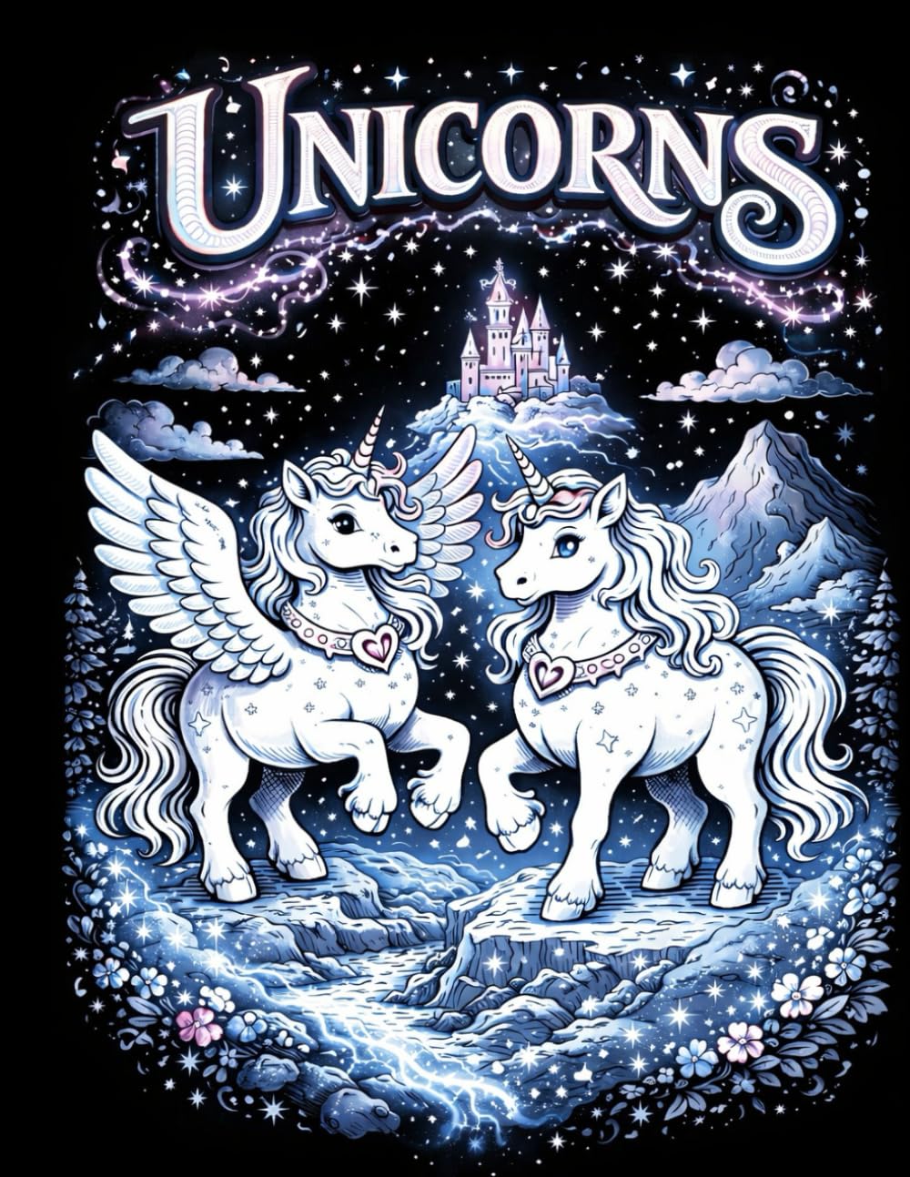 Unicorns Coloring Book (Sword & Sorcery Coloring Book Series)