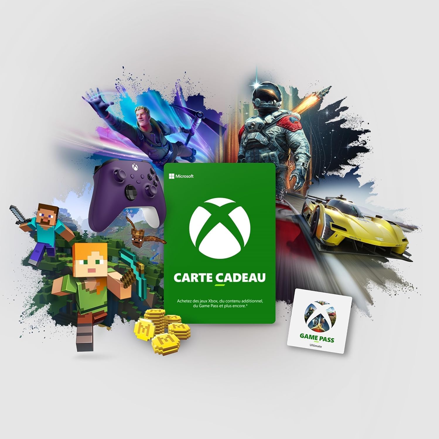 Xbox Carte Cadeau | 25 EUR | EA Sports FC 25 | Xbox One, Series S|X & Windows [Code Digital]