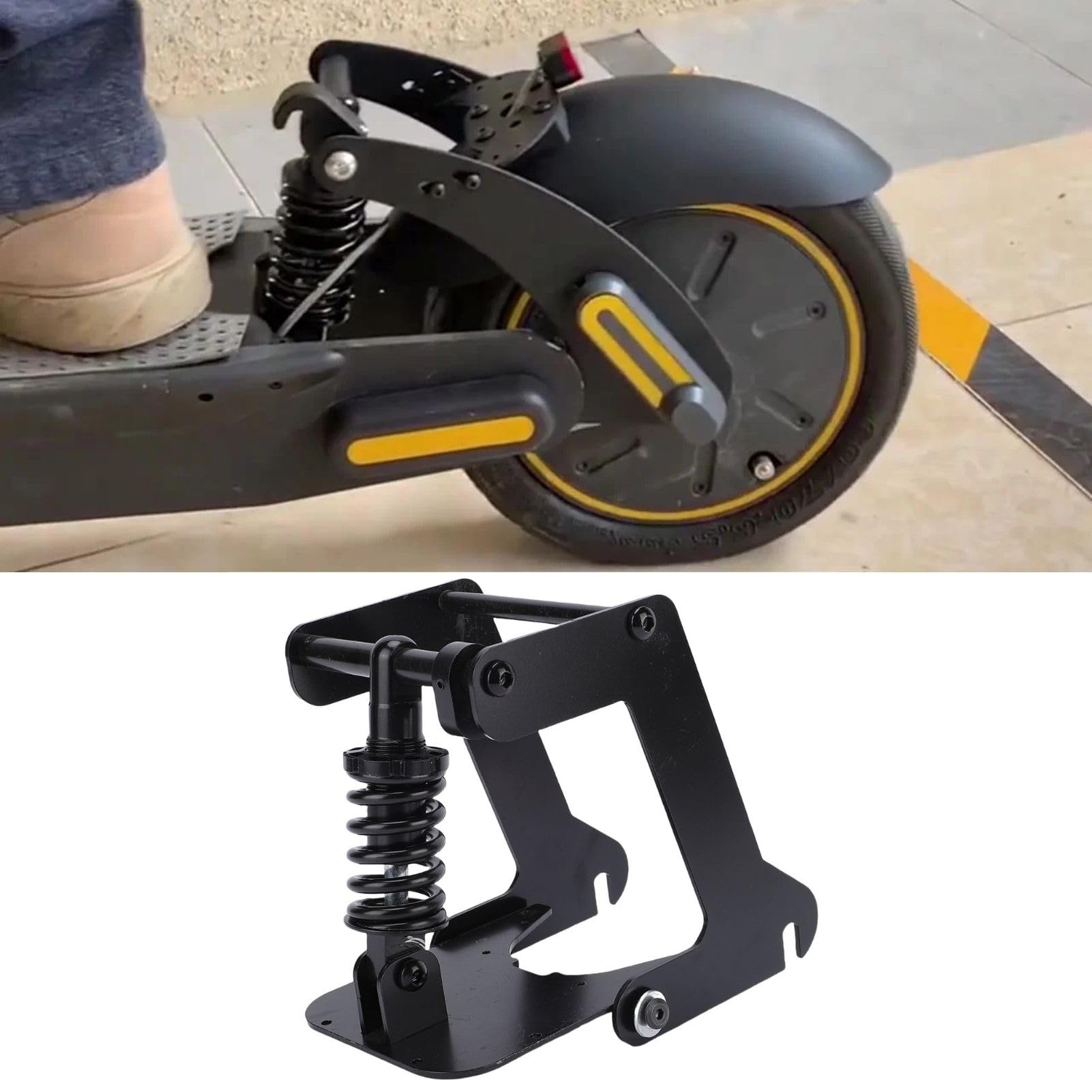 BuyWeek Kit de Suspensión Trasera Suspensión de Amortiguadores para MAX G30, de Aleación de Aluminio para Scooter Eléctrico