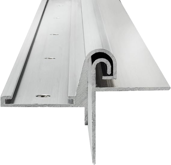 RecPro RV Teardrop Trailer Hurricane Hinge for Galley Hatch Door | 62 Increments | Aluminum | Made in America | Mill Finish