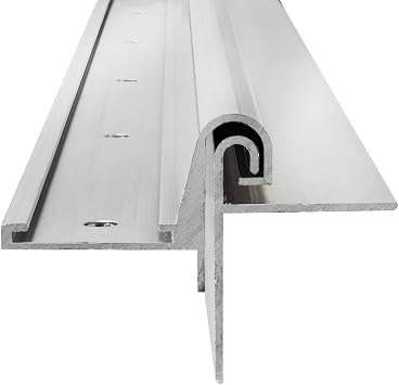 RecPro RV Teardrop Trailer Hurricane Hinge for Galley Hatch Door | 62 Increments | Aluminum | Made in America | Mill Finish