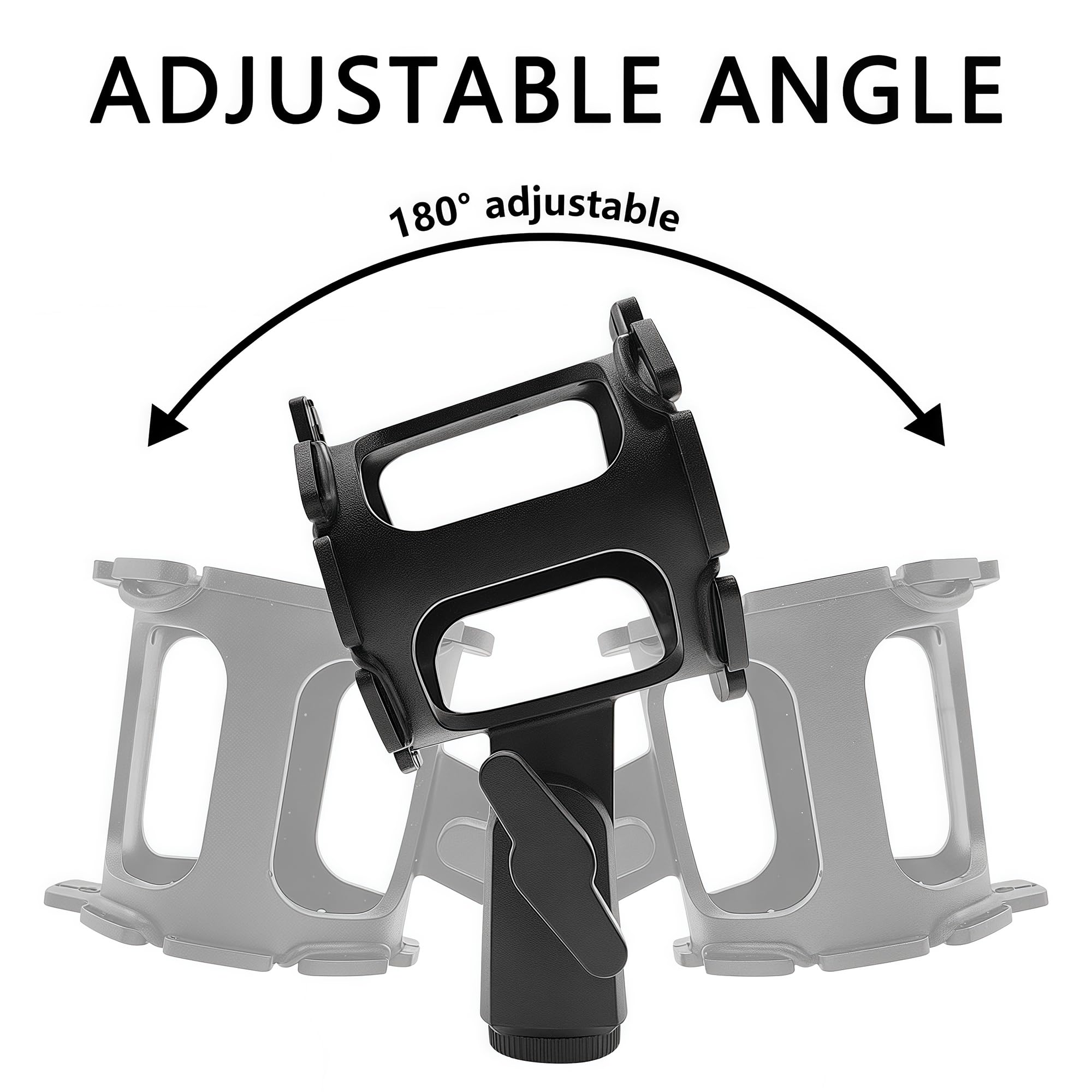 Musiin Microphone Shockproof Shock-absorbing Stand, Compatible with Rode/Sennheiser/AKG,Condenser Microphones - Image 3