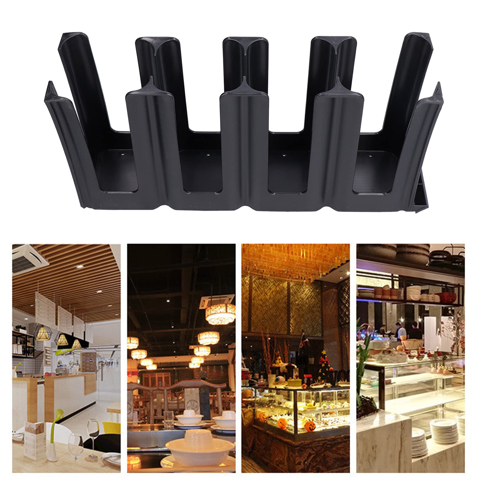 Porte-gobelet et couvercle | Rangement pour gobelets en papier - Distributeur de tasse vertical pour comptoir Support à café Porte-paille Carrousel Caddy Porte-couvercle Porte-condiments Abbto