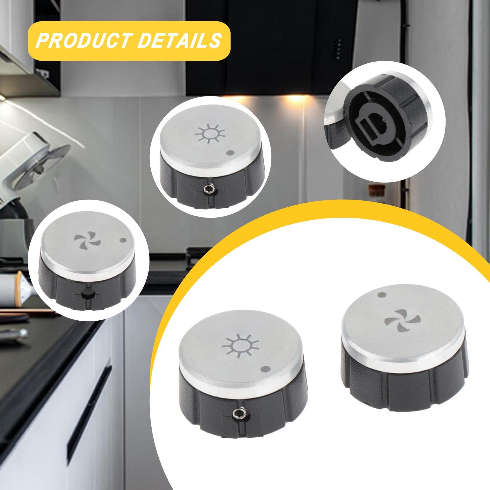 Boutons de Commande de Ventilateur et D'éclairage, Pièces Sv08355 pour E64E36SS E64E E64E42SS