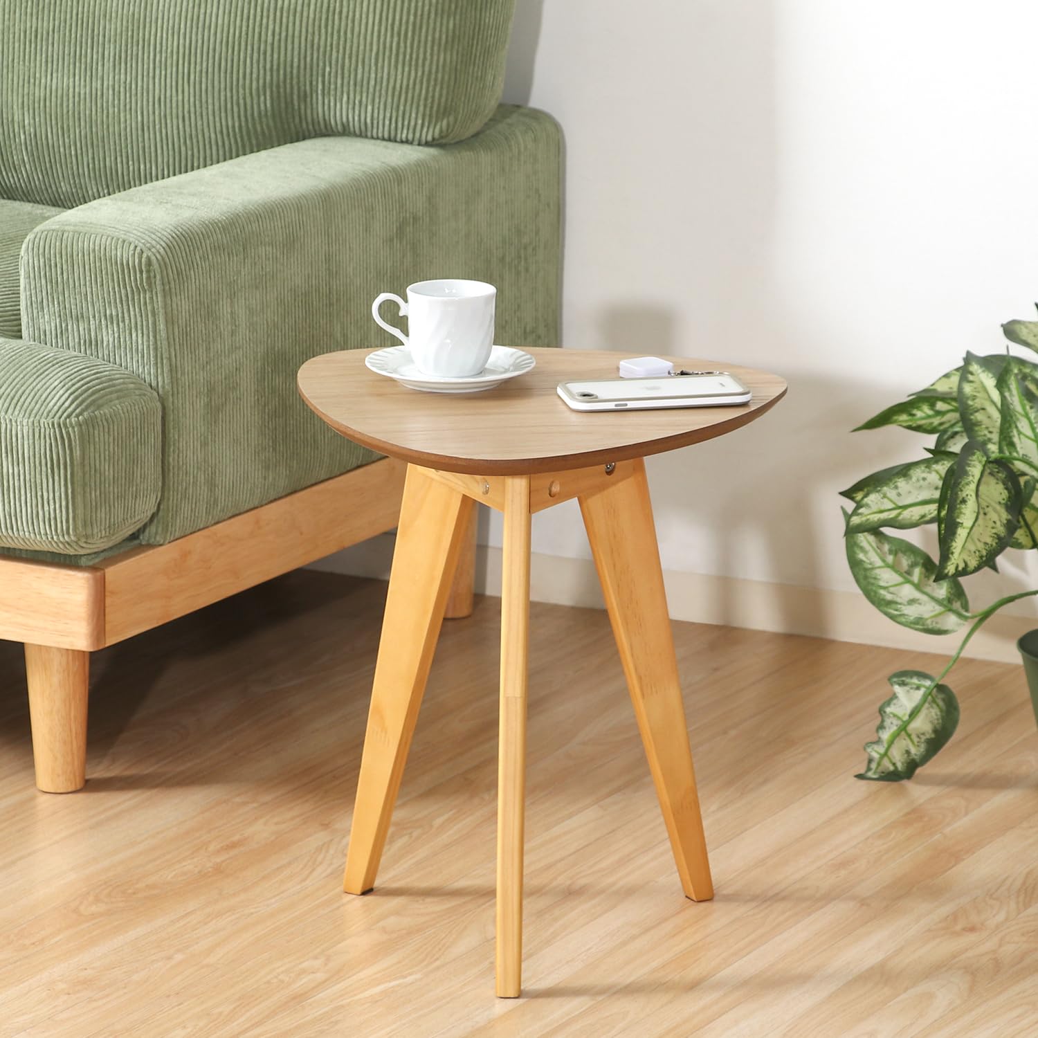 Amazon｜不二貿易 コーヒーテーブル 小 ナチュラル 高さ44.5cm