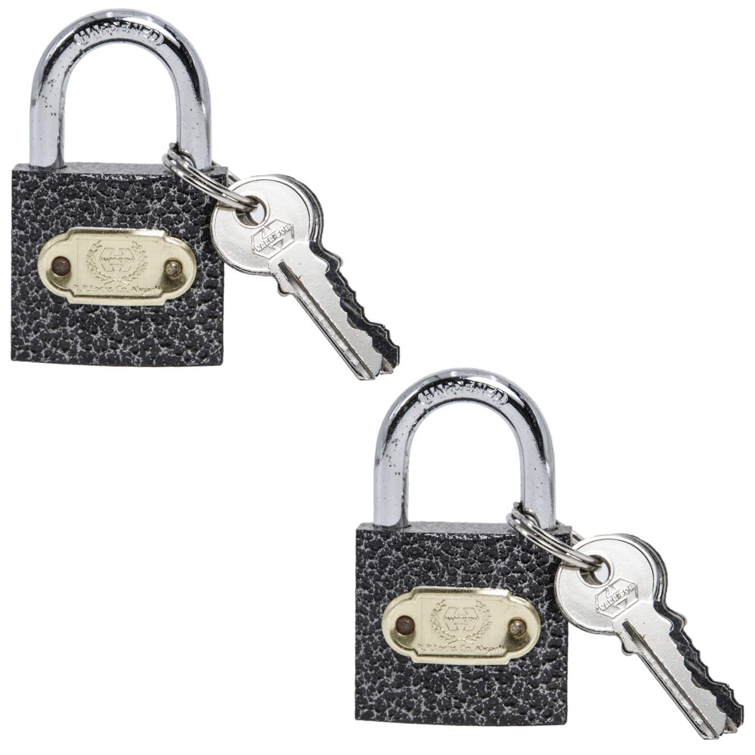 Harrison C I SUPER-0460_PK 2 Iron 3 Pins Padlock with 3 Keys (Pack of 2), Grey (B07HK8XVPR) Amazon Price History, Amazon Price Tracker