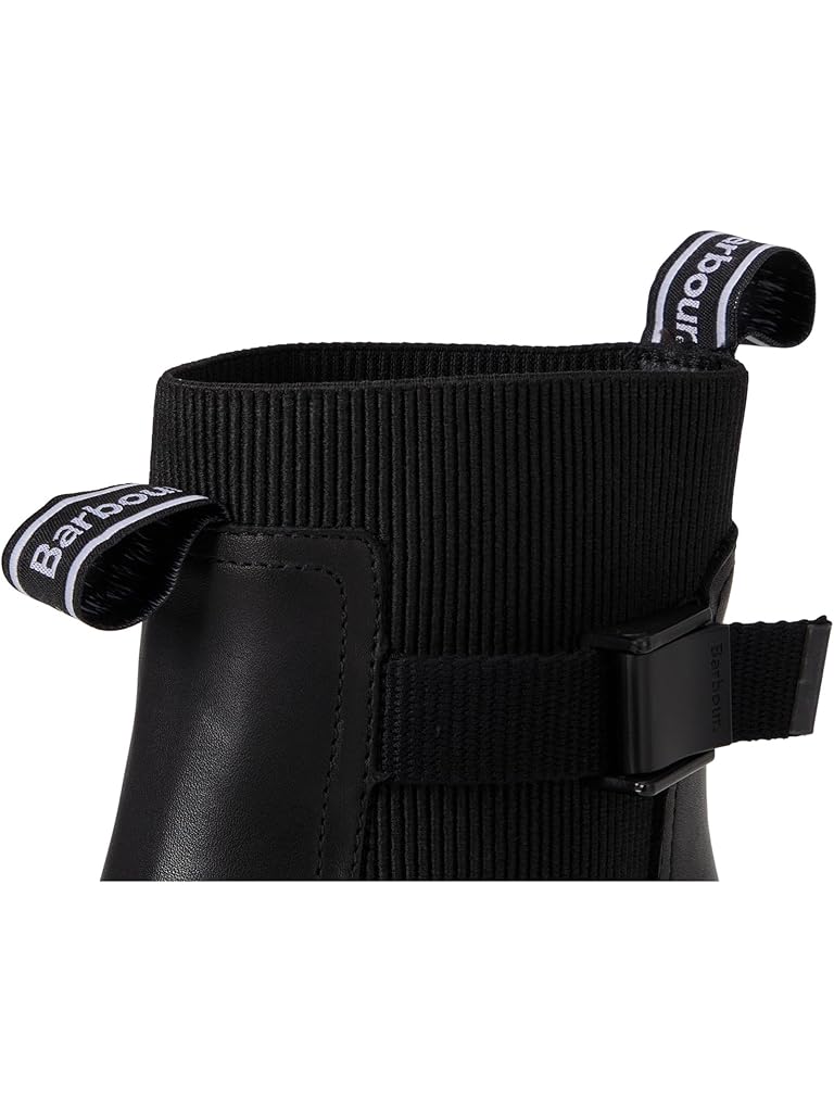 Black Barbour Klara Chelsea Boots