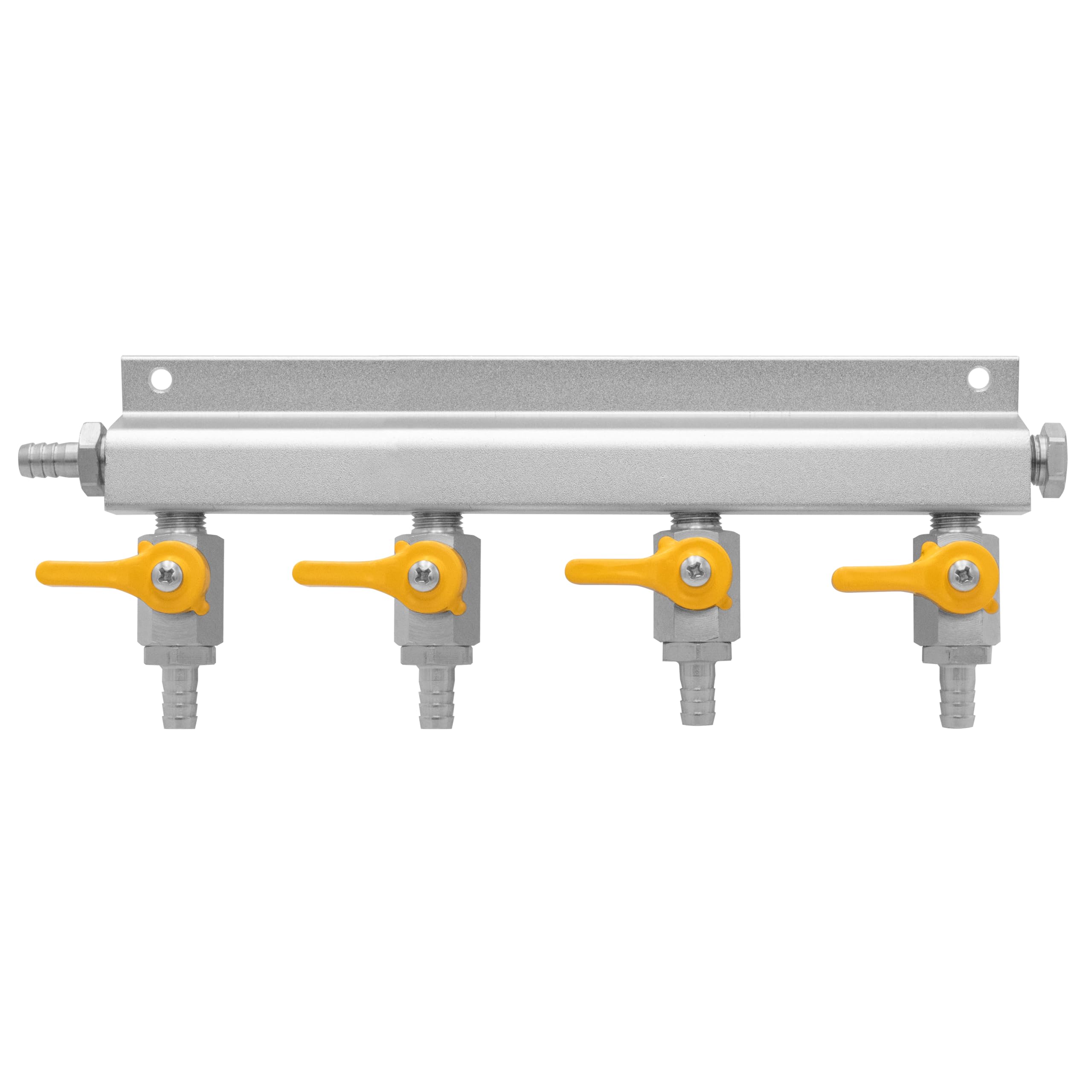 Kegco AD4 Aluminum 4-Way Kegerator Beer Gas/Air Distributor