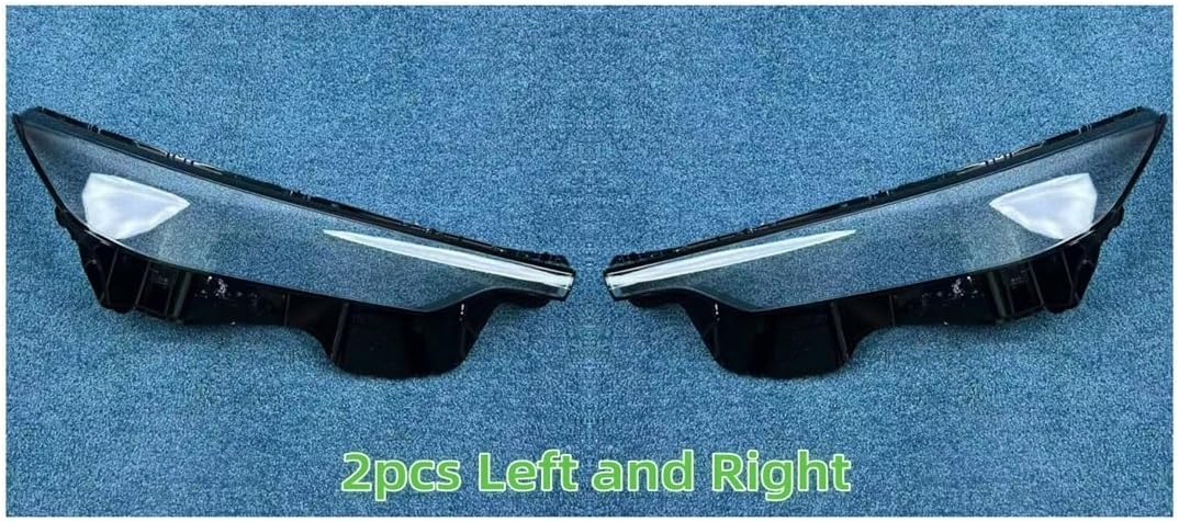 Head light Lens Compatible Compatible for Infiniti for QX60 2022 2023 2024 Transparent Car Head lamp Case Glass Shell Lamp Caps Auto Lampshade Cover Replacement(A) (Left and right)