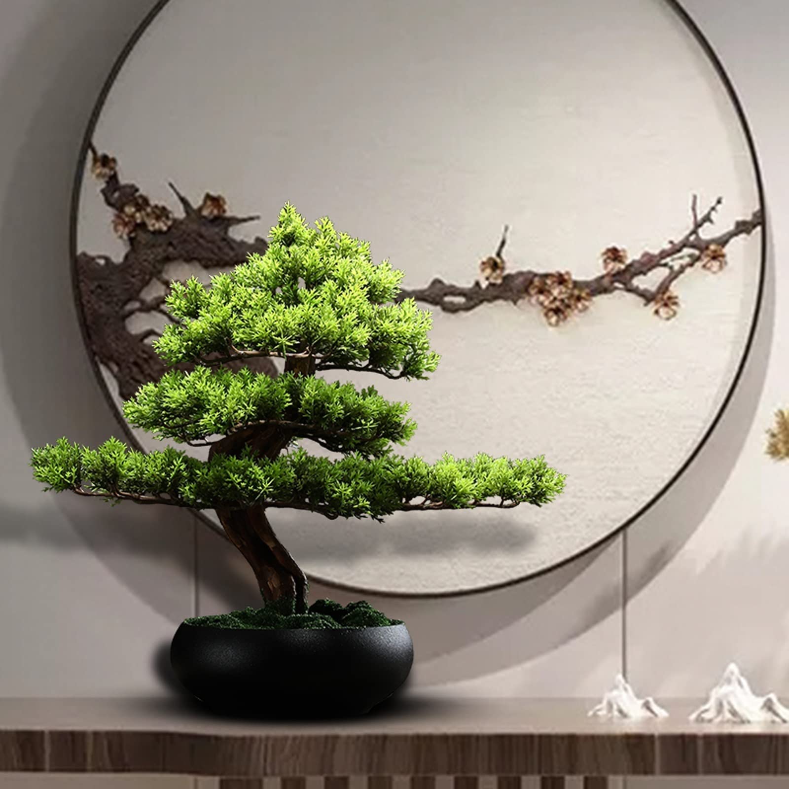 Bonsaï Artificiel Bonsaï artificiels Arbres intérieur Artificiel de Bonzai Arbre Chambre Plante Artificielle Juniper for la décoration Maison d'intérieur des Bonzai Faux Arbre D'intérieur