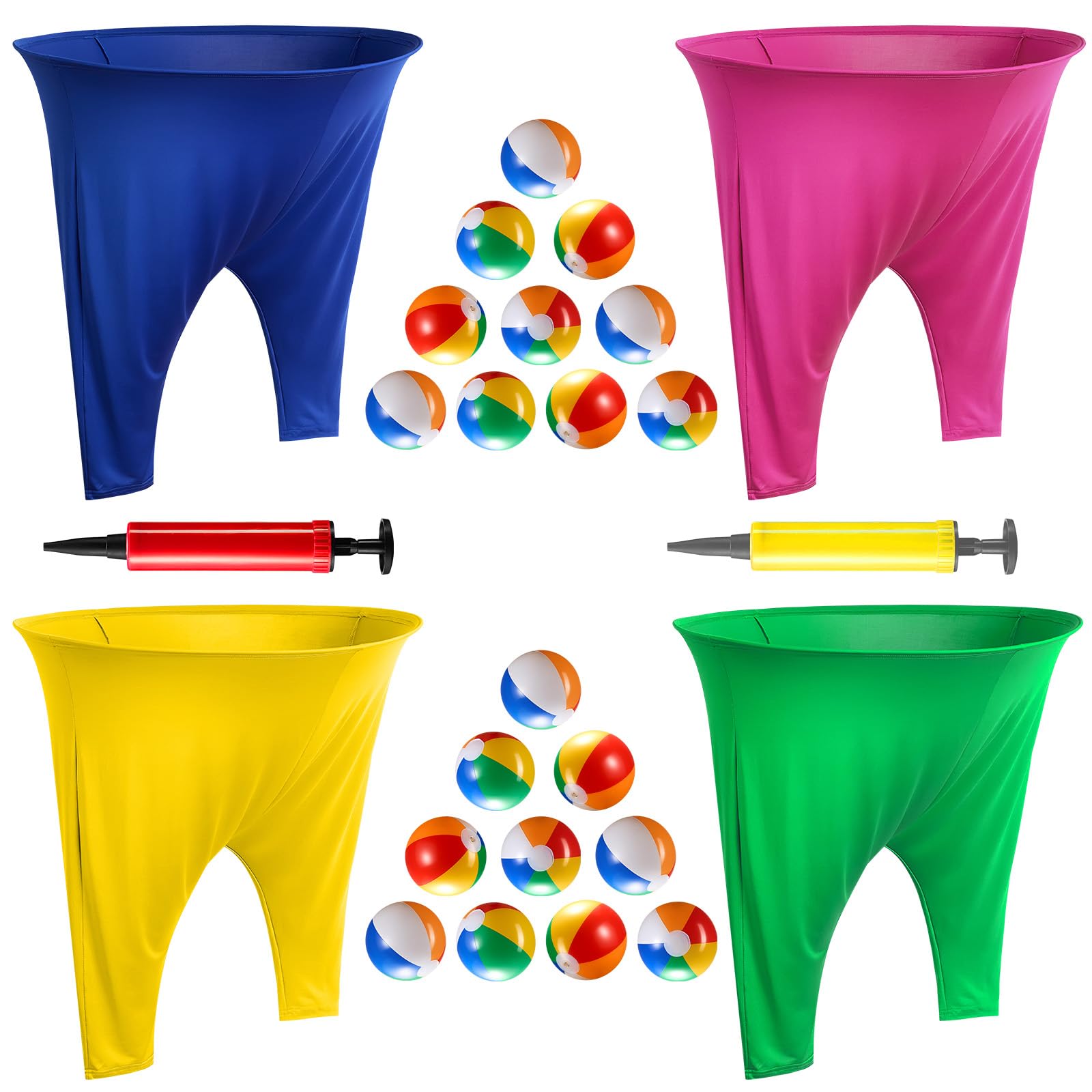 AODANC Granny Pants Yard Game Sets,Granny Pants Family Party Outdoor Games with Bouncy Balls for Adults and Kids,The Family Reunion Ultimate Backyard Party Games (Adult Sizes)