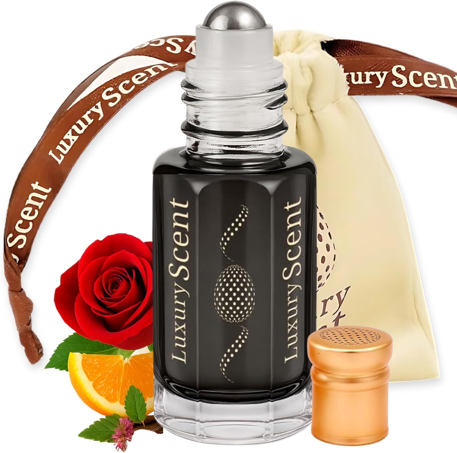 Roll On Perfume Oil Patchouli Black Oud 12ml – Long Lasting Alcohol-Free Arabian Attar for Men & Women – Premium Unisex Fragrance with Rich Woody, Musky & Earthy Notes