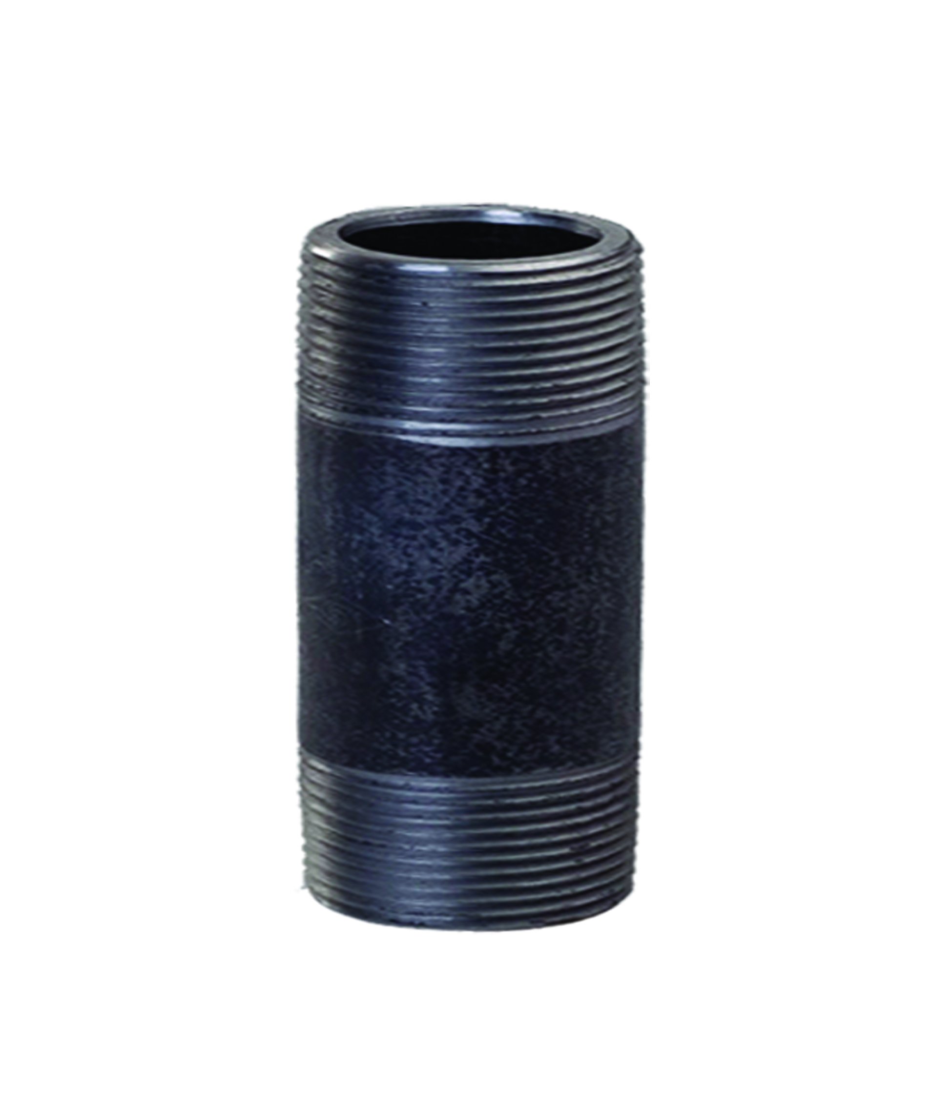 Supply Giant OQCM3060 6" Long Black Steel Nipple Pipe Fitting with 3" Nominal Size Diameter