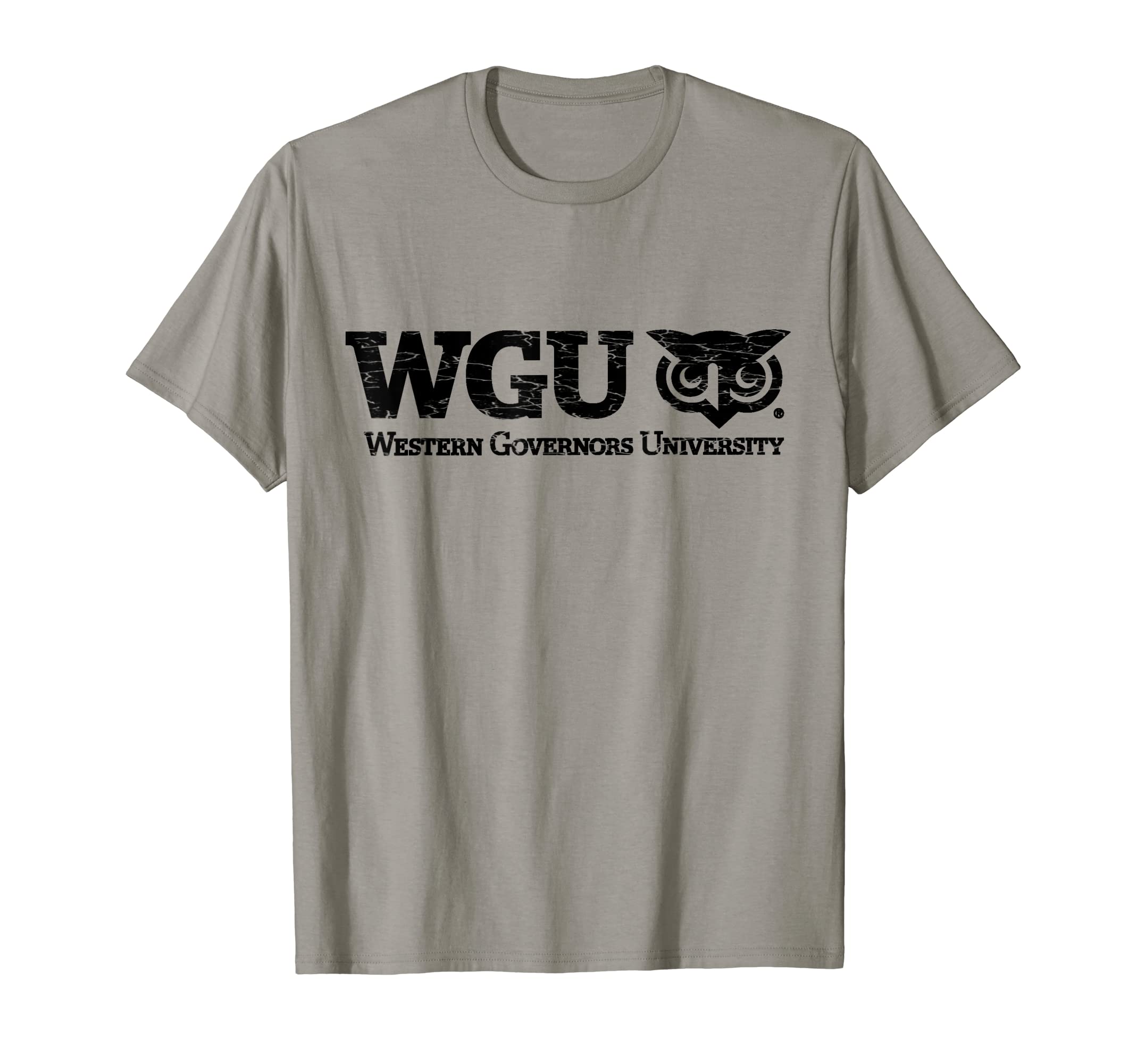 WGU - Classic Distressed Design T-Shirt