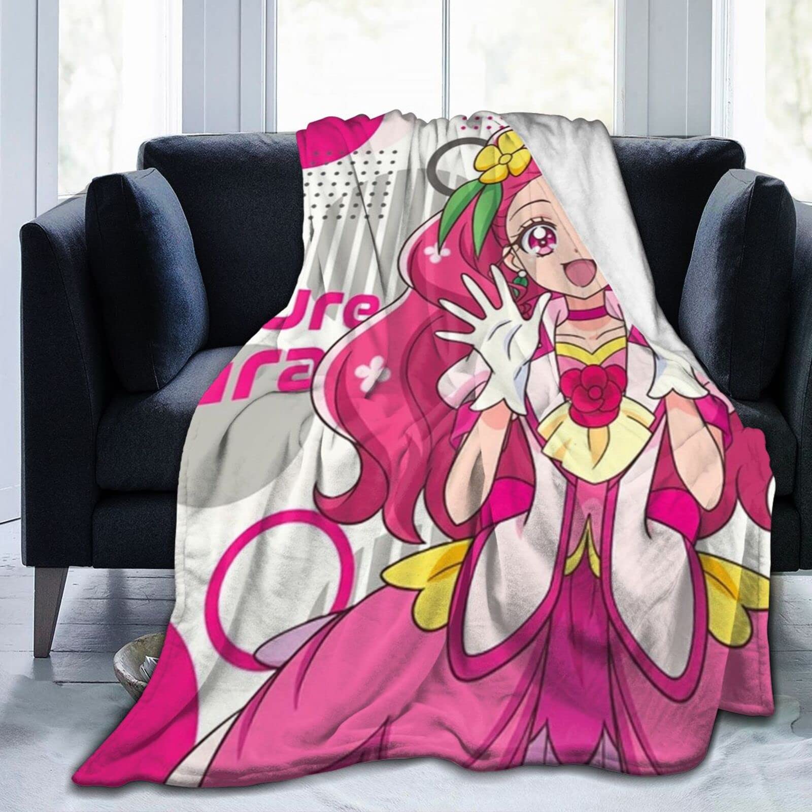 Amazon｜魔法つかいプリキュア ブランケット フランネル柔らかい