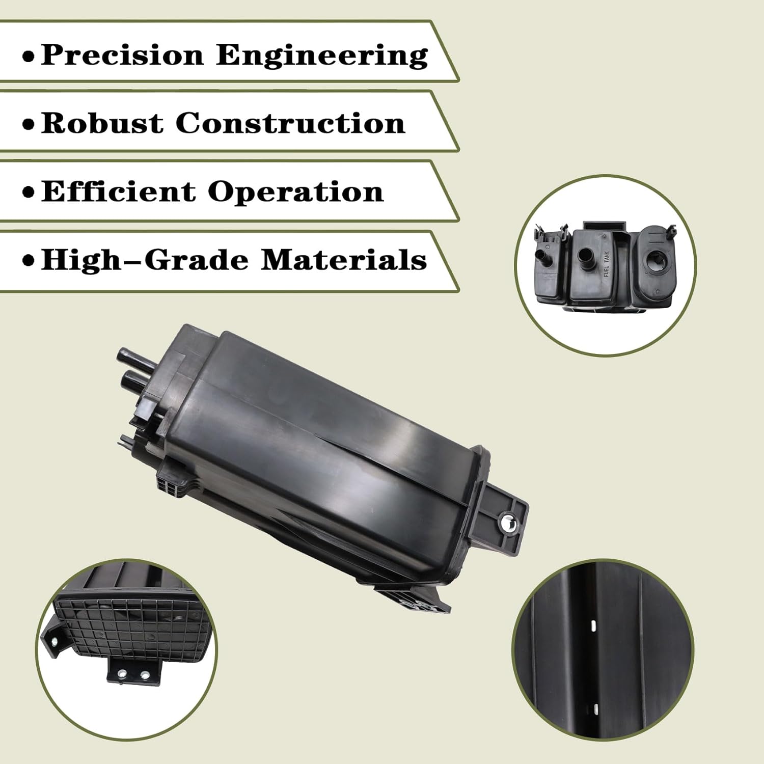 Priprilod Emissions Fuel Evap Vapor Charcoal Canister Compatible With Nissan Infiniti Series 2002-2020 #14950-7Y00C 14950-4BA0A, 14950-7Y000, 14950-7Y00A, 14950-7Y00B