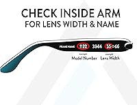 Vista 2 de Apex Lenses Lentes de repuesto para gafas de sol Ray-Ban Meta Wayfarer RW4006 (50MM)