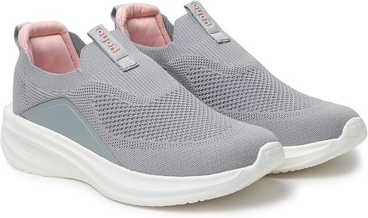 YOHO Knitted Slip-Ons for Women |Lightweight, Stylish, Breathable Casual Loafer Shoes |Extra Soft Insole & Shock Absorbing...