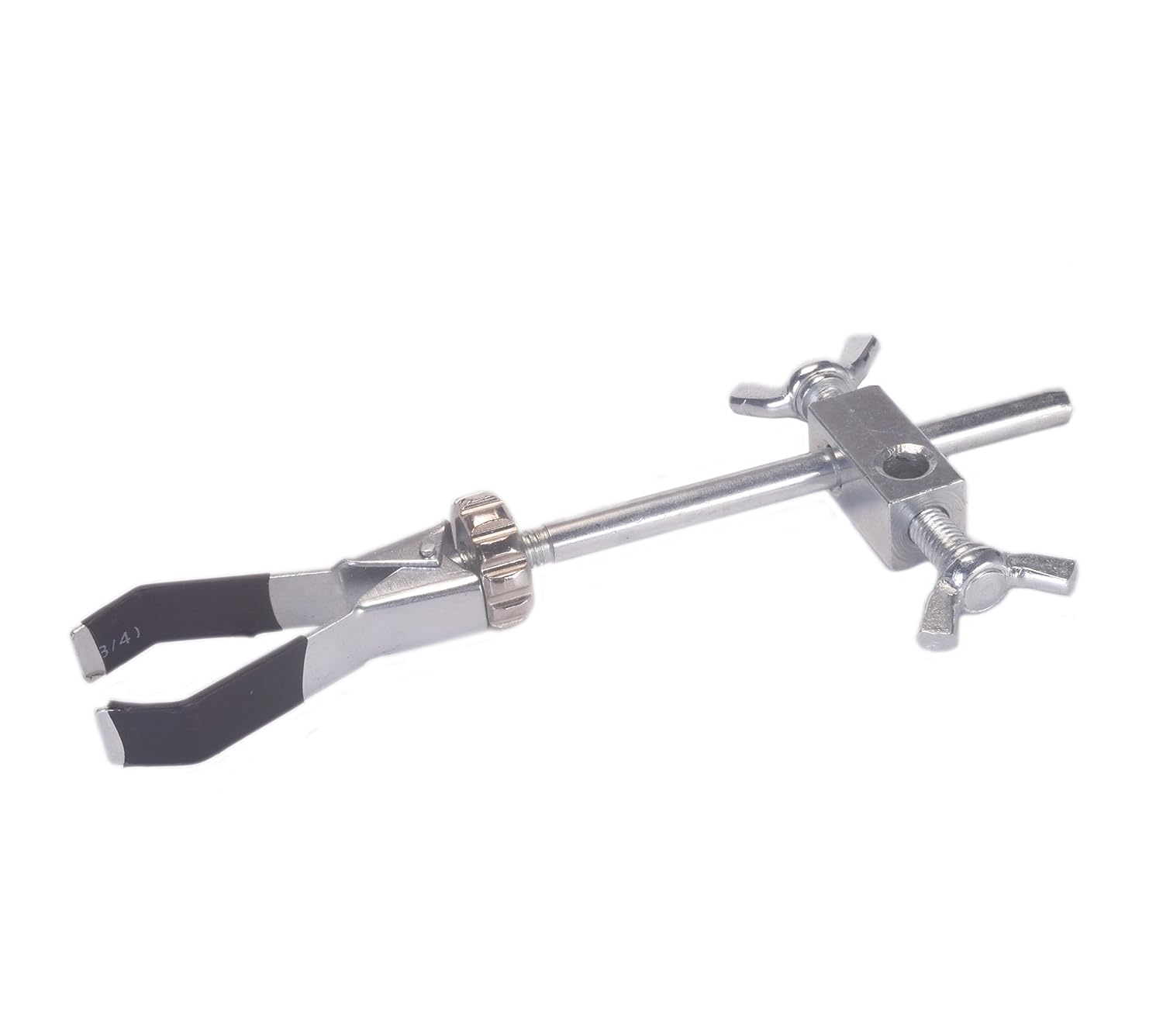 Wееklу Tор Sаlе HUAHA Laboratory Grade Metalware Set - Support Stand (15cm x 8.5cm), Rod (30cm L), Cork Lined Burette Clamp with Boss Head and Retort Ring (4.3cm Dia) Amаzоn Crаzу 🔥 Dеаlѕ HUAHA Laboratory Grade Metalware Set - Support Stand (15cm x 8.5cm), Rod (30cm L), Cork Lined Burette Clamp with Boss Head and Retort Ring (4.3cm Dia)