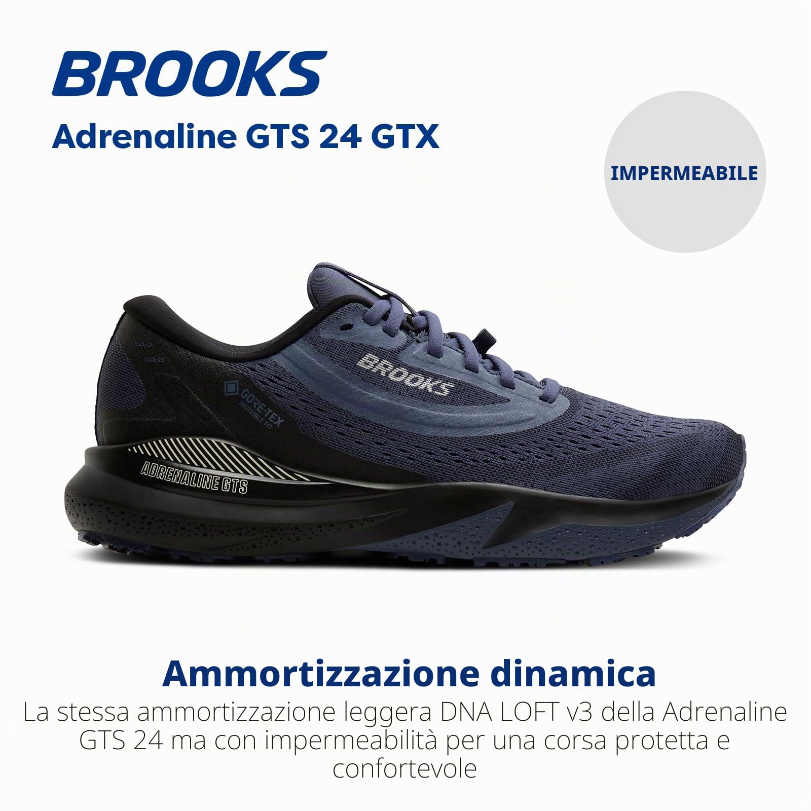 Brooks Adrenaline GTS 24 GTX SneakerUomo