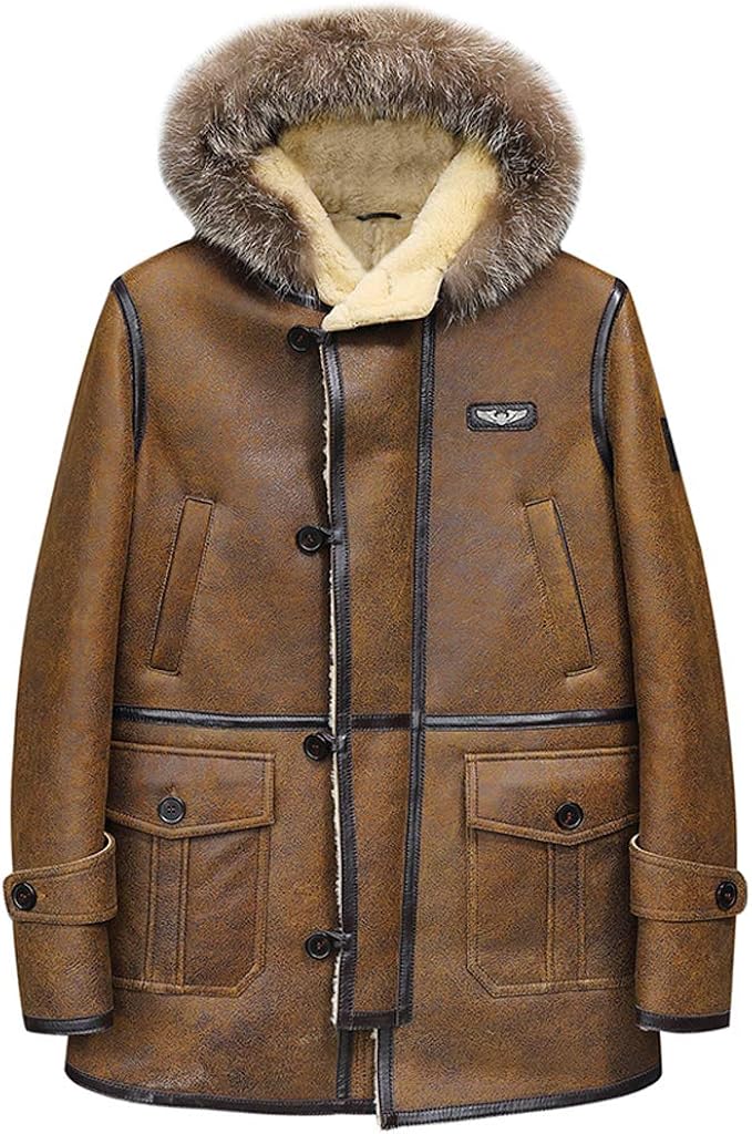 sheepskin parka