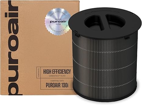 PuroAir 130i Replacement Filter - Filters up to 99.9% of Smoke, Pollen, Dust and Common Household Pollutants - Air Filter Replacement for PuroAir 130i Air Purifier