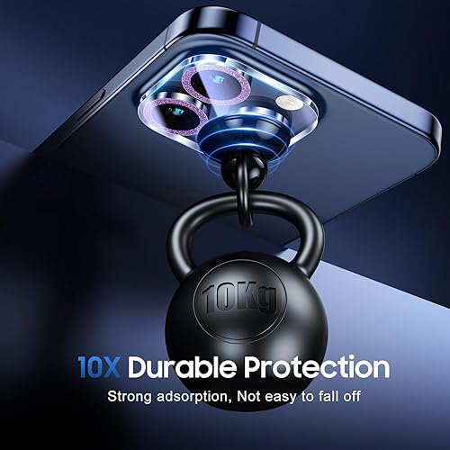 Miniatura 326 de UniqueMe [Paquete de 3 protectores de lente de cámara compatibles con iPhone 14 Pro Max/iPhone 14 Pro, vidrio templado, [compatible con fundas]