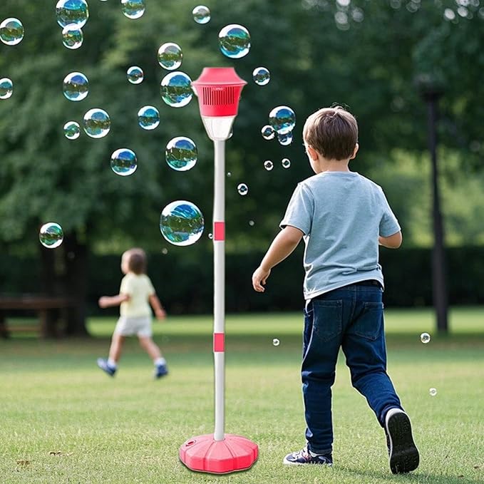 Generic Bubble Machine Lantern, Bubble Torch Garden Lamp - Gardenbubbel fakkel met licht en muziek | Dromerige landschapsdecoratie draadloos speelgoed oplaadbaar voor loopbrug, pathway photo 3
