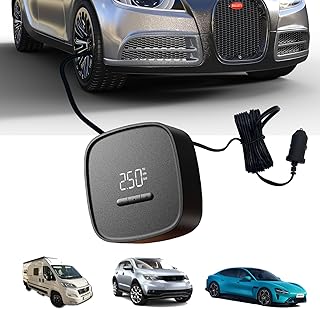 QICYCLE A1 Fabriqué par Xiaomi Eco-Chain, Compresseur à Air Portatif 12V, sans Fil, 6Bars / 87 PSI, Voiture, SUV, Monospace, Utilitaires, Remorques, Caravanes