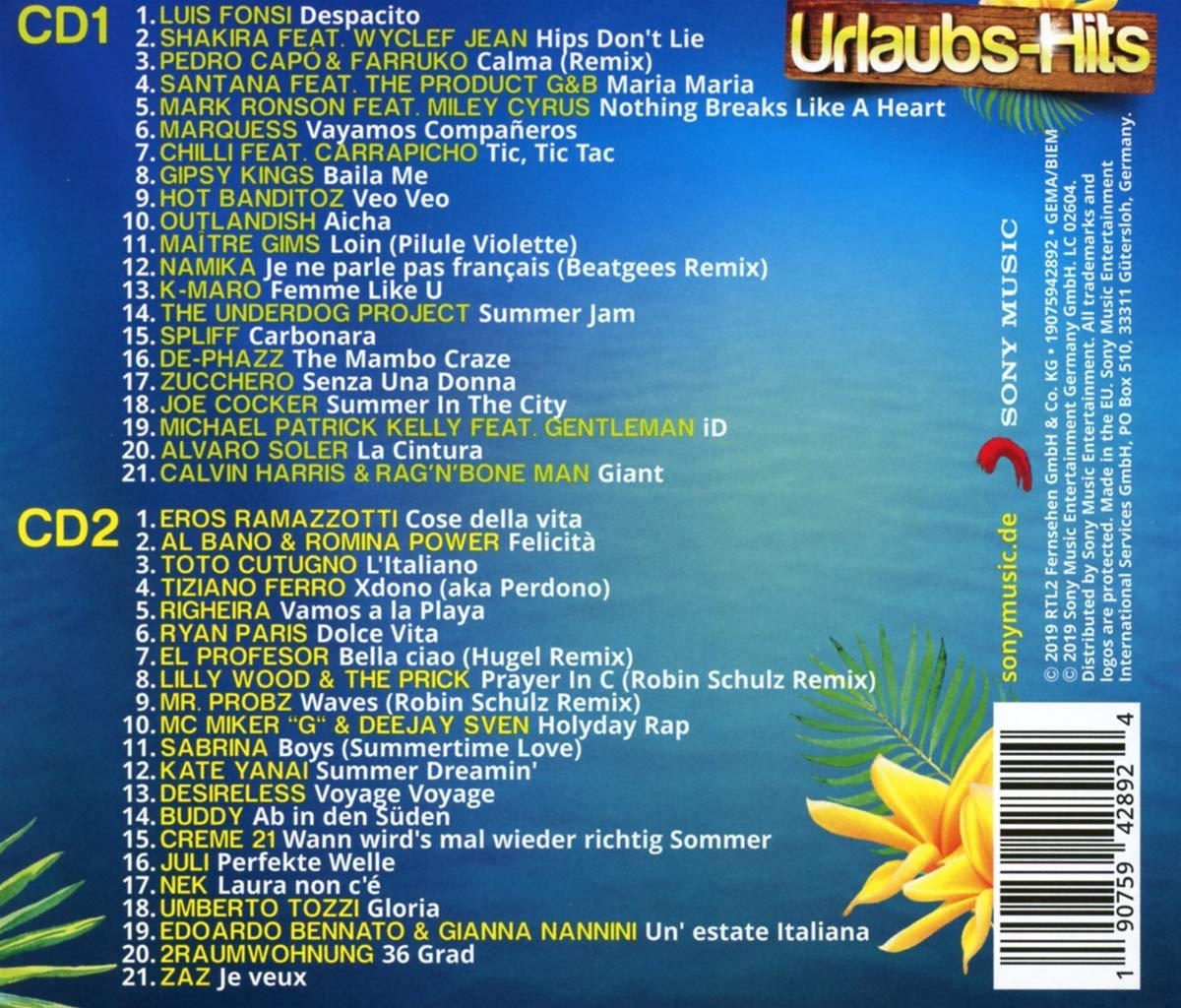 Pop Giganten Urlaubs-Hits